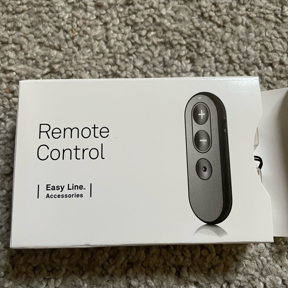 Brand new in box remote control for Unitron or phonak hearing aids